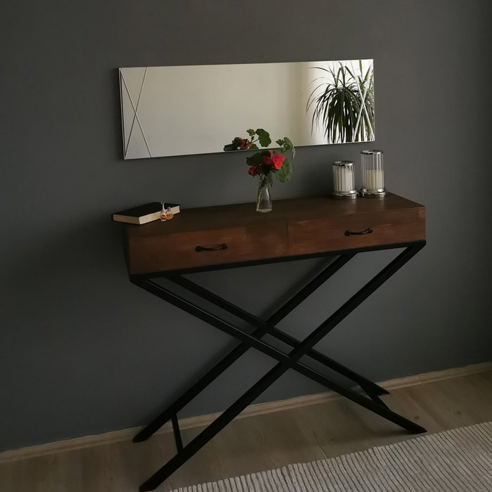 Hanah Home Espejo A321Y Plata 35x105 cm Hanah Home Espejo A321Y Plata 35x105 cm